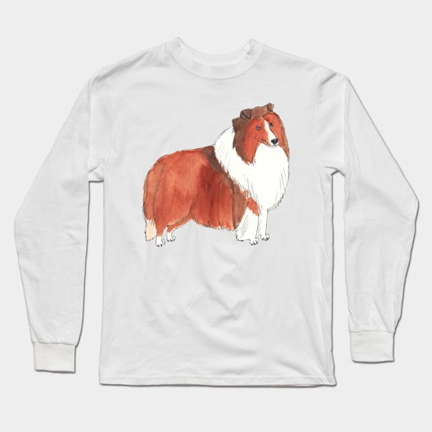 Shetland sheepdog Fun Long Sleeve T-Shirt by doggyshop